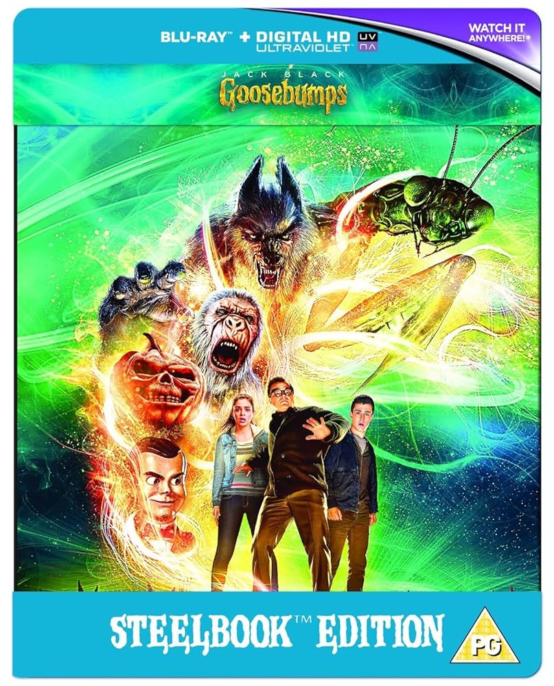Amazon.com: Goosebumps - Steelbook Limited Edition [Blu-ray